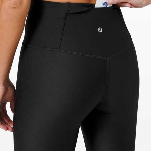 Nwt Lululemon  28" mapped out Tight 28" black SenseKnit *camo* - Picture 6 of 8